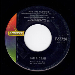 Jan & Dean Ride The Wild Surf Vinyl 7" USED