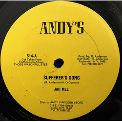 Jahmel Sufferer's Song / Sinking Sand Vinyl 12" USED