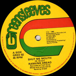 Ranking Dread Shut Me Mouth Vinyl 12" USED