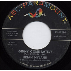 Brian Hyland Ginny Come Lately Vinyl 7" USED