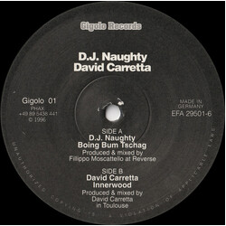 DJ Naughty / David Carretta Boing Bum Tschag / Innerwood Vinyl 12" USED