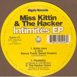 Miss Kittin & The Hacker Intimités EP Vinyl 12" USED
