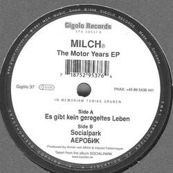 Milch The Motor Years EP Vinyl 12" USED