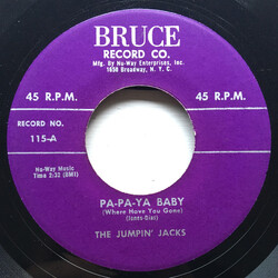 The Jumping Jacks (3) Pa-Pa-Ya Baby / Embraceable You Vinyl 7" USED