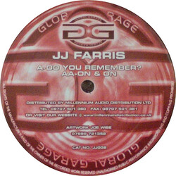 JJ Farris Do You Remember? / On & On Vinyl 12" USED