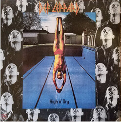 Def Leppard High 'N' Dry Vinyl LP USED