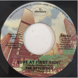 The Stylistics Love At First Sight Vinyl 7" USED