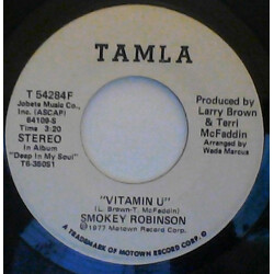 Smokey Robinson Vitamin U Vinyl 7" USED