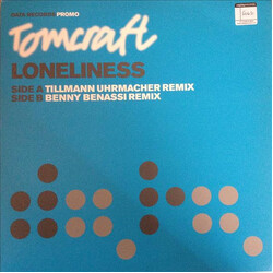Tomcraft Loneliness Vinyl 12" USED