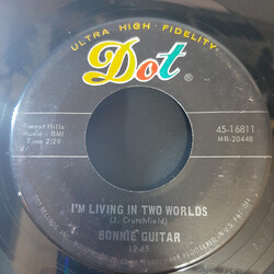 Bonnie Guitar I'm Living In Two Worlds / Goodtime Charlie Vinyl 7" USED
