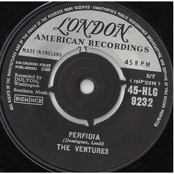 The Ventures Perfidia Vinyl 7" USED