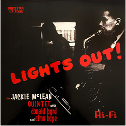 Jackie McLean Quintet / Donald Byrd / Elmo Hope Lights Out! Vinyl LP USED