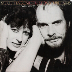 Merle Haggard / Leona Williams Heart To Heart Vinyl LP USED