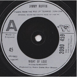 Jimmy Ruffin Night Of Love Vinyl 7" USED