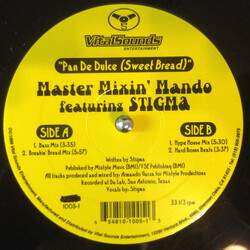 Master "Mixin" Mando / Stigma (17) Pan De Dulce (Sweet Bread) Vinyl 12" USED