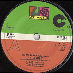 Sister Sledge We Are Family Vinyl 7" USED