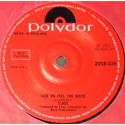 Slade Cum On Feel The Noize Vinyl 7" USED