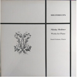Nikolai Medtner Works for Piano Vinyl LP USED