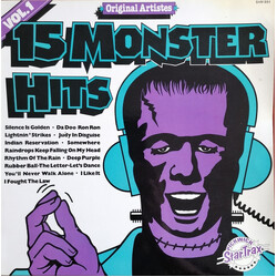 Various 15 Monster Hits Vol. 1 Vinyl LP USED