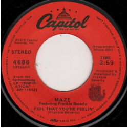 Maze Featuring Frankie Beverly Feel That You're Feelin' Vinyl 7" USED