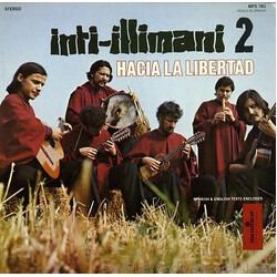 Inti Illimani Inti-Illimani 2 - Hacia La Libertad Vinyl LP USED