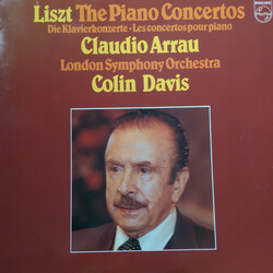 Franz Liszt / Claudio Arrau / London Symphony Orchestra / Sir Colin Davis Liszt: The Piano Concertos Vinyl LP USED