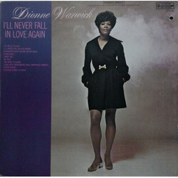 Dionne Warwick I'll Never Fall In Love Again Vinyl LP USED