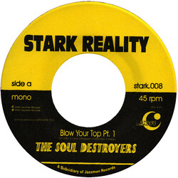 The Soul Destroyers Blow Your Top Vinyl 7" USED