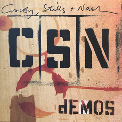 Crosby, Stills & Nash Demos Vinyl LP USED