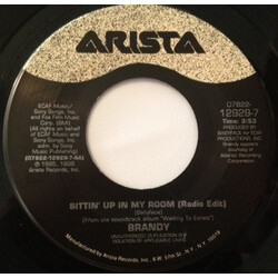 Brandy (2) Sittin' Up In My Room Vinyl 7" USED
