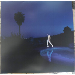 Lewis OfMan Cristal Medium Blue Vinyl LP USED