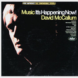 David McCallum Music - It's Happening Now! Vinyl LP USED