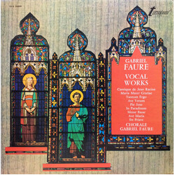 Chorale Gabriel Fauré Gabriel Faure Vocal Works Vinyl LP USED