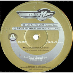 Deependance Dark Tha' Jam / Broke My Heart (Drop Down) Vinyl 12" USED