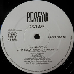 Caveman I'm Ready Vinyl 12" USED