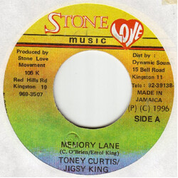 Tony Curtis / Lukie D Memory Lane Vinyl 7" USED