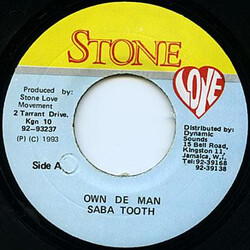 Saba Tooth Own De Man Vinyl 7" USED