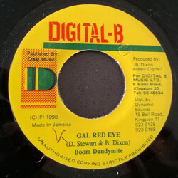 Boom Dandimite Gal Red Eye Vinyl 7" USED
