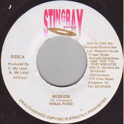 Ninja Ford Mission Vinyl 7" USED