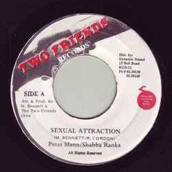 Peter Mann (6) / Shabba Ranks Sexual Attraction Vinyl 7" USED