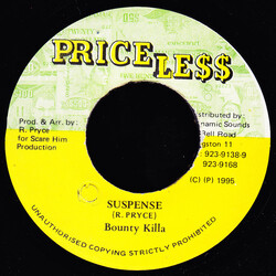 Bounty Killer Suspense Vinyl 7" USED