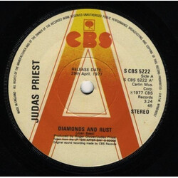 Judas Priest Diamonds And Rust Vinyl 7" USED