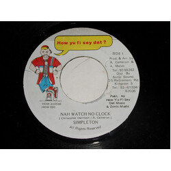 Simpleton Nah Watch No Clock Vinyl 7" USED
