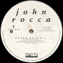 John Rocca Extra Extra  / Move Vinyl 12" USED