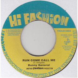 Bunny General Run Come Call Me Vinyl 7" USED
