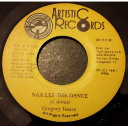 Gregory Isaacs Naa Lef The Dance Vinyl 7" USED