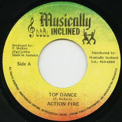Action Fire Top Dance Vinyl 7" USED