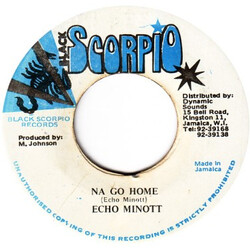 Echo Minott Na Go Home Vinyl 7" USED
