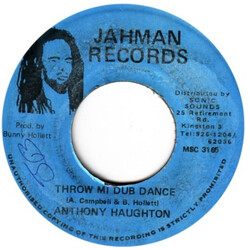 Anthony Haughton Throw Mi Dub Dance Vinyl 7" USED