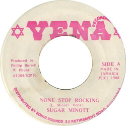 Sugar Minott None Stop Rocking Vinyl 7" USED